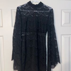 Lace Black Dress